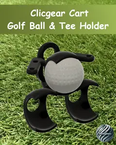 Golf - clicgear V3+ - Golf ball Holder - plus Tee Holder