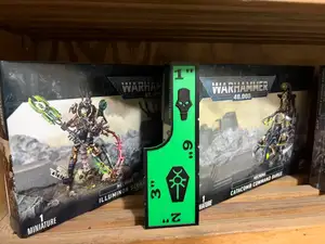 Necron Measurement Ruler for 40k Mulitcolour Remix