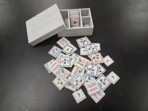 The Fields of Normandy wargame 2 mm counter bases and box