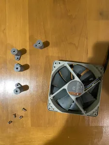 120 MM -> 140 MM PC case fan frame/mount