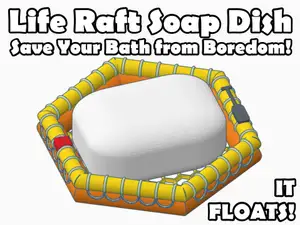 Floating Life Boat Soap Dish