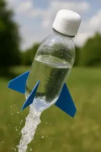 PET Bottle Cap for Water Rockets – Cone Shape