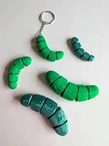 Articulated Pickle With Keychain Option