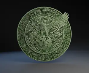 NFF Super Eagles – Nigeria National Football Crest (Bas-Relief Edition) : World Cup 2026