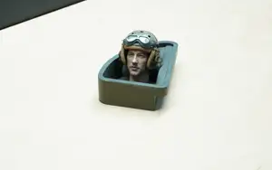 1/6 Driver head support - M26 Pershing Tank Armortek