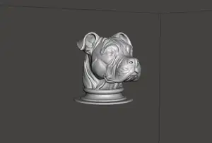 Old Pal Dog Statue - Staffordshire Bull Terrier