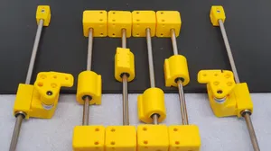 Voron 2.4 modified Z axis linear rod mounts and carriages