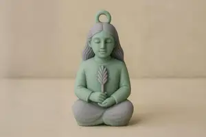 Zodiac Virgo Keychain