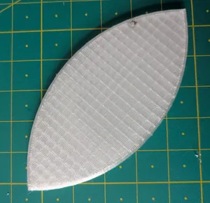 Quilt Template - Double Wedding Ring