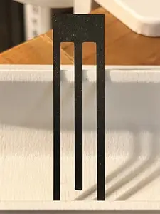 self fastening book-mark