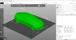 Tesla Model S 2023 STL – Realistic Low Poly 3D Printable Car Model