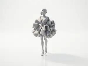 Lady Gaga Figurine Celebrity 3D Printable
