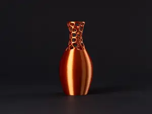 Decorative Vase with a touch of Voronoi