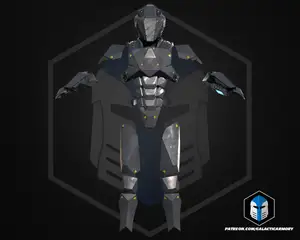 HD2 Null Cipher Helmet and Armor - 3D Print Files