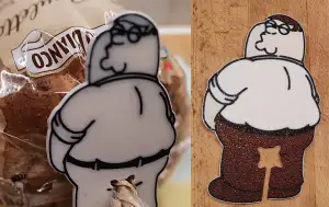 ButtPals bread clip - Peter Griffin - Family guy