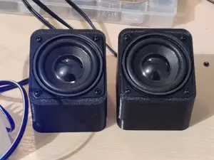 AIYIMA 2Pcs 2 Inch Portable Audio Speaker 4 Ohm