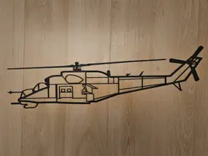 Mil Mi24 Hind Wallart (Large)