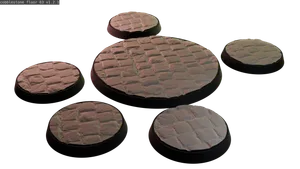 Miniature Bases Pack: Cobblestone