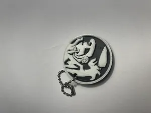 Zeus Medallion Keychain from Chapter 5 Season 2 of Fortnite Battle Royale