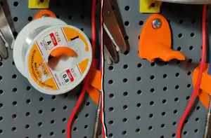 Biltema Pegboard Solder Holder