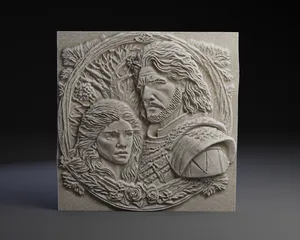 Jon Snow and Ygritte
