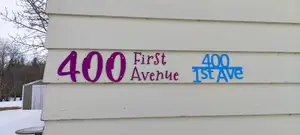 400 1st Ave, House Sign