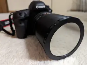 Solar Eclipse Filter for Canon EF 24-70mm F2.8 L USM ZOOM lens