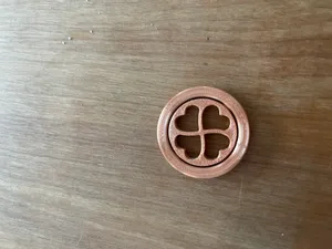Lucky Four Leaf Clover Coin