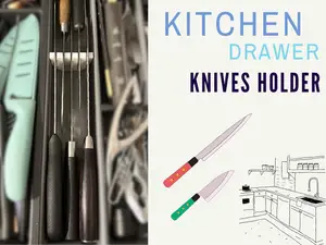 Kitchen Drawer Knives Holder