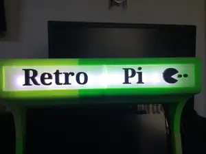 PiCade Light Frames - RetroPi - Pac Man