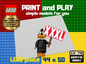 lego base plate 44 x 50 studs