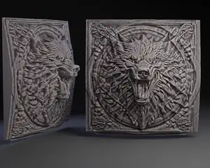 Game of Thrones DireWolf Plaque