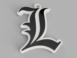 L | Death Note - Keychain