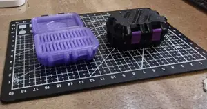 Rugged Micro SD case with latch (NO SCREWS)