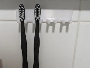 Easy Wall-Mounted Toothbrush Holder