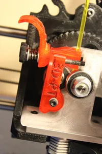 Lulzbot Taz 5 Speed Idler arm & Latch for Greg Wade extruders