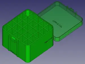 12 Gauge 3 1/2", Single Latch Modular Ammo Box