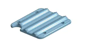 RC-10GT Rear Skid Plate