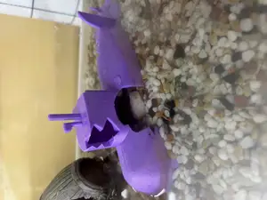 Sunken Submarine NO SUPPORT REMIX | Aquarium Fish Tank Decoration