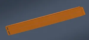 300mm LED Strip Holder for dual WS2812