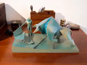 Dune Bull Statue - Atreides Bullfighter