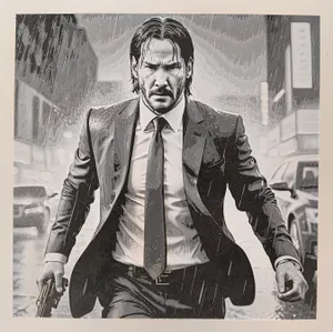 John Wick 2D Picture