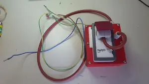 Housing for the installation of a Fritz!Detect 210 current meter