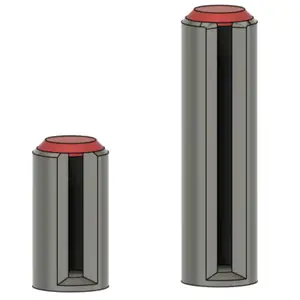 LR44 Battery organizer with lid, two sizes