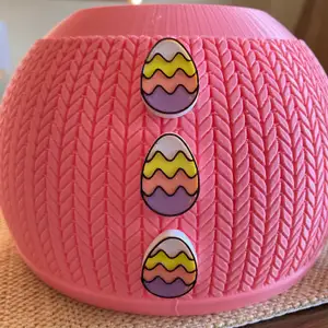 Multicolor Easter Egg Buttons for Giant Snowman