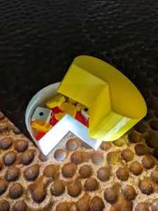 Cup for Pac Man board game pieces