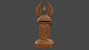 World of Warcraft inspired, Blood Elf Mailbox, Tabletop DnD miniature