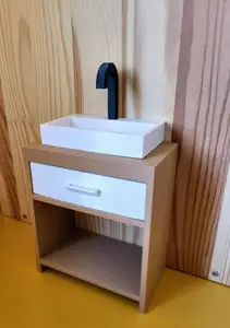 Dollhouse bathroom sink