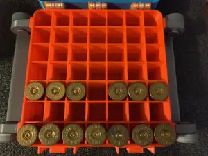 12 Gauge 3 1/2", Double Latch Modular Ammo Box w/ Handles