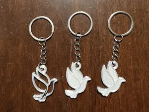 Dove Key Ring- Easter Key Ring